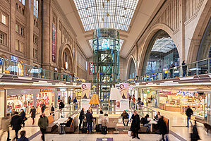 Promenaden Main Station, Leipzig