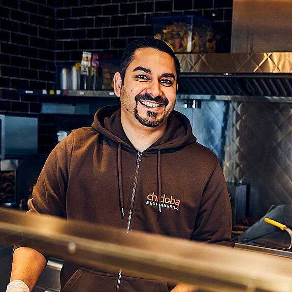 Masoud Kazemian, founder and managing director of "Chidoba - Mexican Grill"