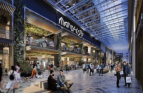 FOOD HALL OF THE FuTuRE OFFERS A NUMEROUS CuSTOMERy OFFERINGS