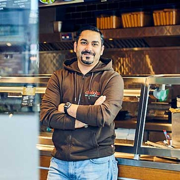Masoud Kazemian, Founder and Managing Director chidoba – Mexican Grill