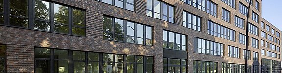 Exterior view of Campus Hamburg