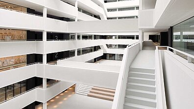 Atrium of the Otto-Versand building in Hamburg