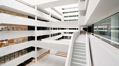 Atrium of the Otto-Versand building in Hamburg