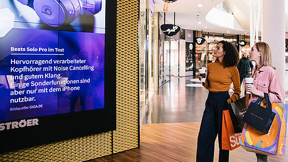 ECE Flatmedia: Screens am Point of Sale