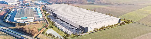 Visualization of the logistics center in Poland